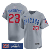 Chicago Cubs #23 Ryne Sandberg Cubs Adult Style 14