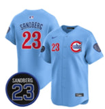 Chicago Cubs #23 Ryne Sandberg Cubs Retro Adult Style 6