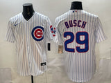Chicago Cubs #29 Michael Busch Cubs Adult