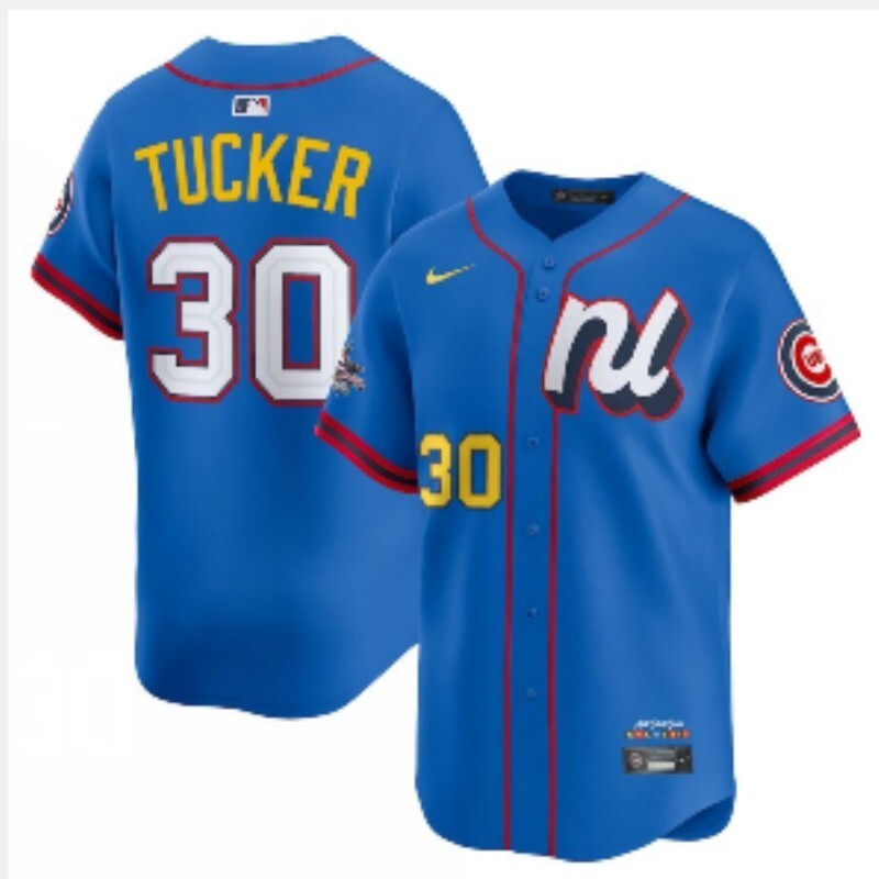 Chicago Cubs #30 Kyle Tucker Cubs 25 All-Star Style 2