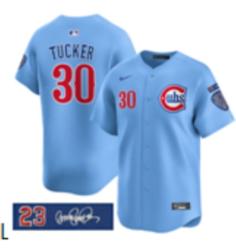 Chicago Cubs #30 Kyle Tucker Cubs Retro Adult