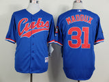 Chicago Cubs #31 Greg Maddux Cubs 31 Blue 1994 Inverted