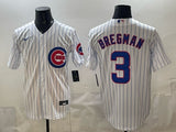 Chicago Cubs #3 Alex Bregman Cubs Adult Style 1