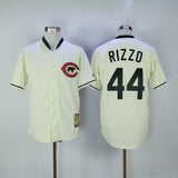 Chicago Cubs #44 Anthony Rizzo Cubs 44 Off-White New Retro Style 1