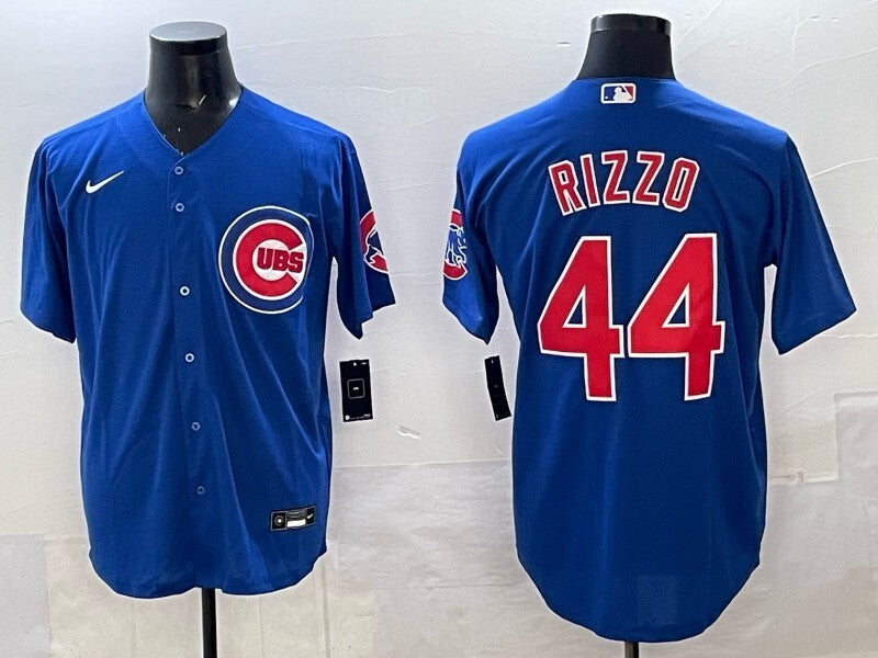 Chicago Cubs #44 Anthony Rizzo Cubs Adult Style 2