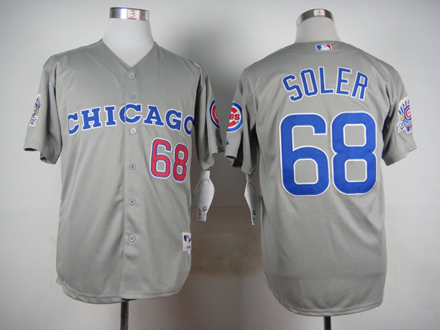 Chicago Cubs #68 Cubs 68 Gray 1990 Inverted