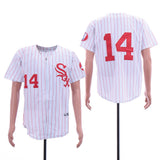Chicago White Sox #14 Paul Konerko White Sox 14 White Red Retro Edition