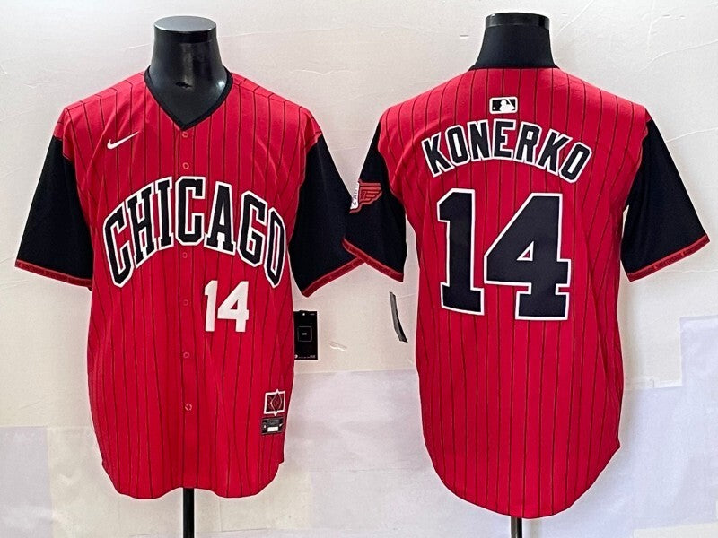Chicago White Sox #14 Paul Konerko White Sox Collaboration Style 2