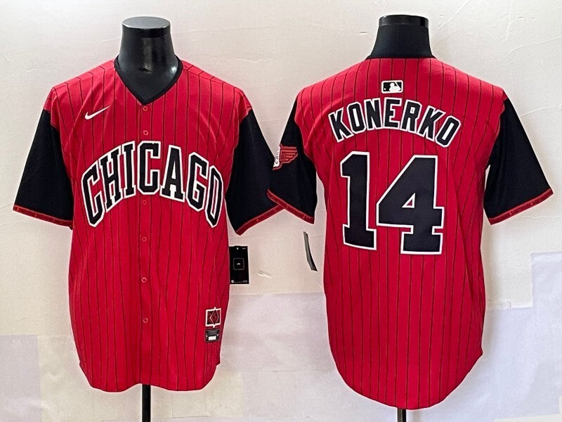 Chicago White Sox #14 Paul Konerko White Sox Collaboration Style 3