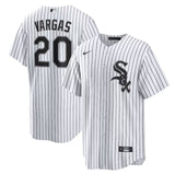 Chicago White Sox #20 Miguel Vargas Home Replica Jersey - White Style 2