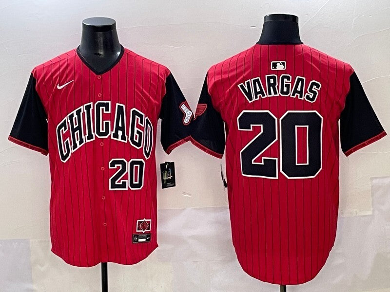 Chicago White Sox #20 Miguel Vargas White Sox Collaboration Style 1