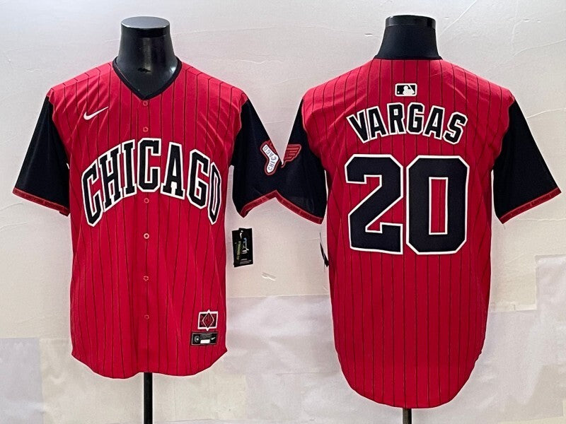 Chicago White Sox #20 Miguel Vargas White Sox Collaboration Style 2
