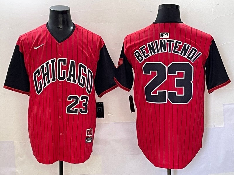 Chicago White Sox #23 Andrew Benintendi White Sox Collaboration Style 1
