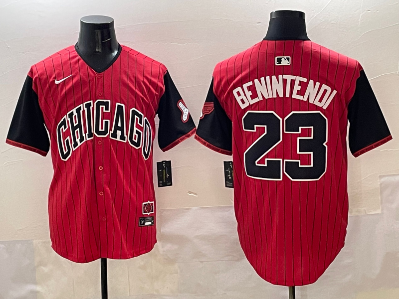 Chicago White Sox #23 Andrew Benintendi White Sox Collaboration Style 5