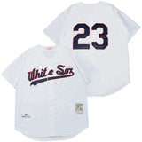 Chicago White Sox #23 Ventura White Sox 23 White 1990 Retro