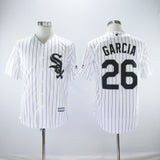 Chicago White Sox #26 Avisail Garcia White Sox 26 White Fan