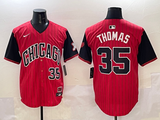 Chicago White Sox #35 Frank Thomas White Sox Collaboration Style 1