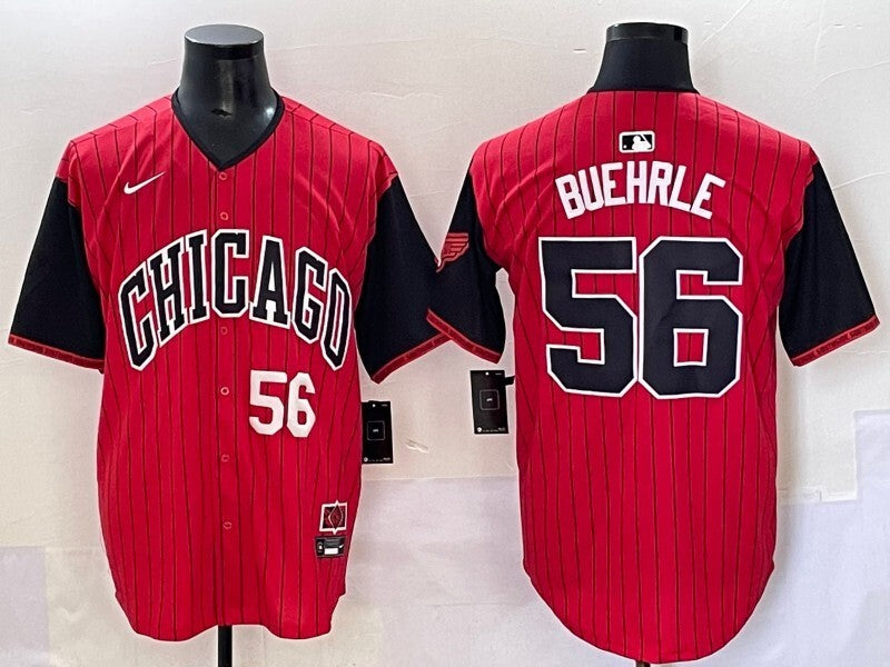 Chicago White Sox #56 Buehrle White Sox Collaboration Style 2
