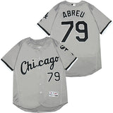 Chicago White Sox #79 Jose Abreu White Sox 79 Gray Elite