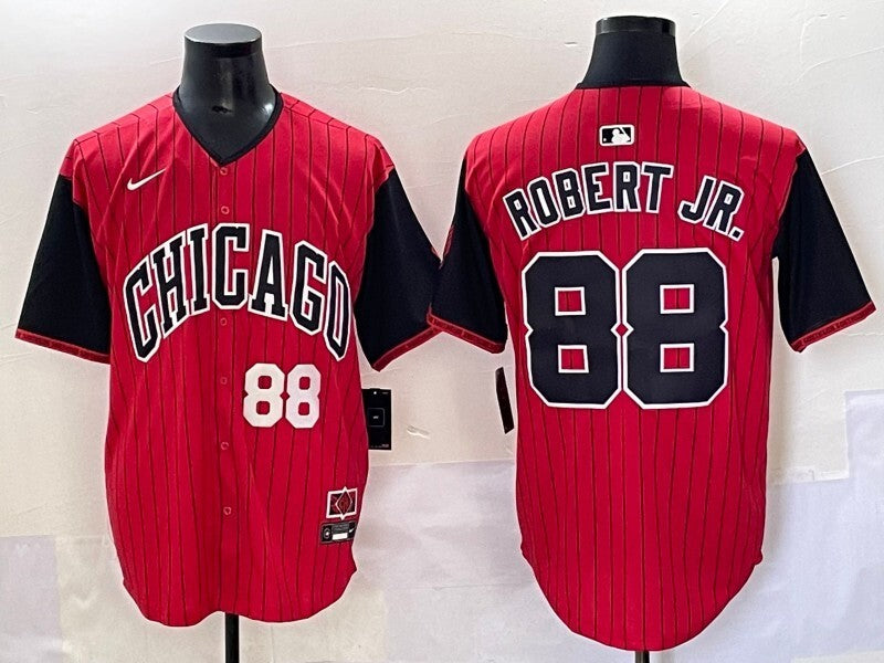 Chicago White Sox #88 Luis Robert Jr. White Sox Collaboration Style 3