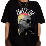 Chr1s Br0wn T-Shirt, Br33zy T-Shirt, Gift For Her, Gift For Him