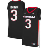 Christian Brown 3 V Collar Black