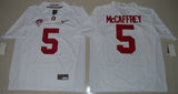 Christian McCaffrey 5 White