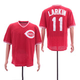 Cincinnati Reds #11 Barry Larkin Style 9