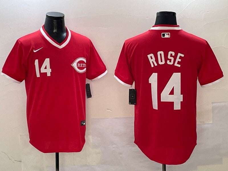 Cincinnati Reds #14 Pete Rose Reds Retro Adult