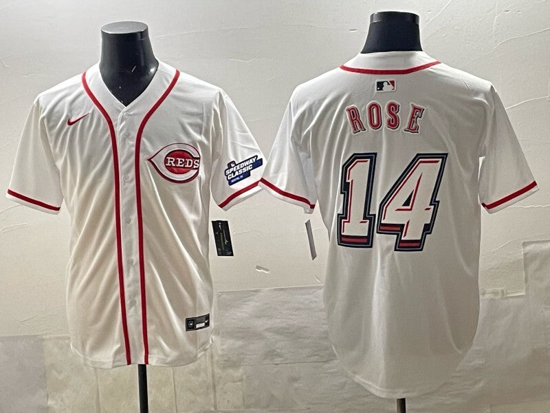 Cincinnati Reds #14 Pete Rose Reds Special Edition Style 3
