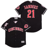 Cincinnati Reds #21 Deion Sanders Style 2