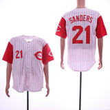 Cincinnati Reds #21 Deion Sanders Style 5