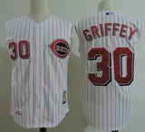 Cincinnati Reds #30 Ken Griffey Jr Style 4