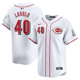 Cincinnati Reds #40 Nick Lodolo Home Limited Player Jersey - White