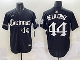 Cincinnati Reds #44 Elly De La Cruz Reds 5 Collaboration Style 1