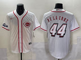 Cincinnati Reds #44 Elly De La Cruz Reds Collaboration Style 1