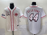 Cincinnati Reds #44 Elly De La Cruz Reds Collaboration Style 2