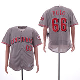 Cincinnati Reds #66 Yasiel Puig Style 4