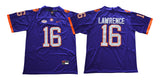 Clemson Tigers 16 Purple