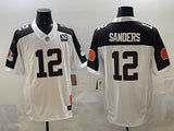 Cleveland Browns #12 Shedeur Sanders Retro V3 Style 2