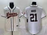 Cleveland Browns #21 Denzel Ward Collaboration