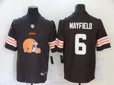 Cleveland Browns #6 Baker Mayfield Big Logo Fashion 086