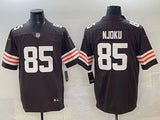 Cleveland Browns #85 David Njoku Retro Adult