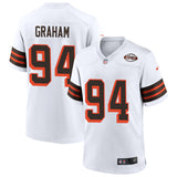 Cleveland Browns #94 Mason Graham Style 1