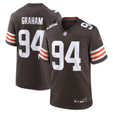 Cleveland Browns #94 Mason Graham Style 3