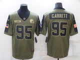 Cleveland Browns #95 Myles Garrett 21 Salute 5924