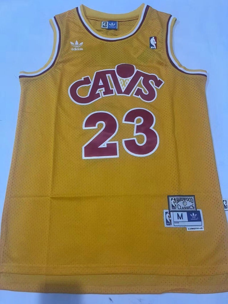 Cleveland Cavaliers Cavaliers Team 23 # Yellow Style 2