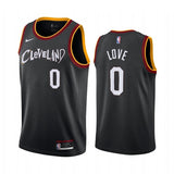 Cleveland Cavaliers #0 Kevin Love 21 City Black