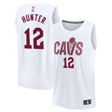 Cleveland Cavaliers #12 De'Andre Hunter Association Edition - White