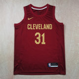 Cleveland Cavaliers #31 Jarrett Allen Hot Press Cavaliers Style 4